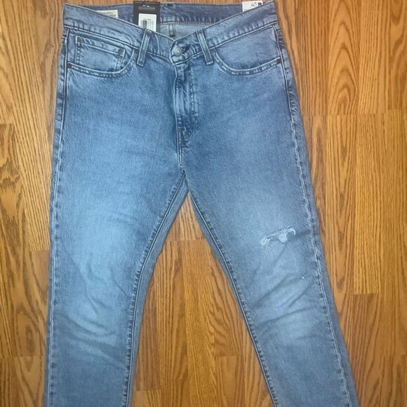 NWT Levi’s 511 Slim Fit Authentic Soft Men's W32 "In The Head Llights" Stonewash - Picture 10 of 11